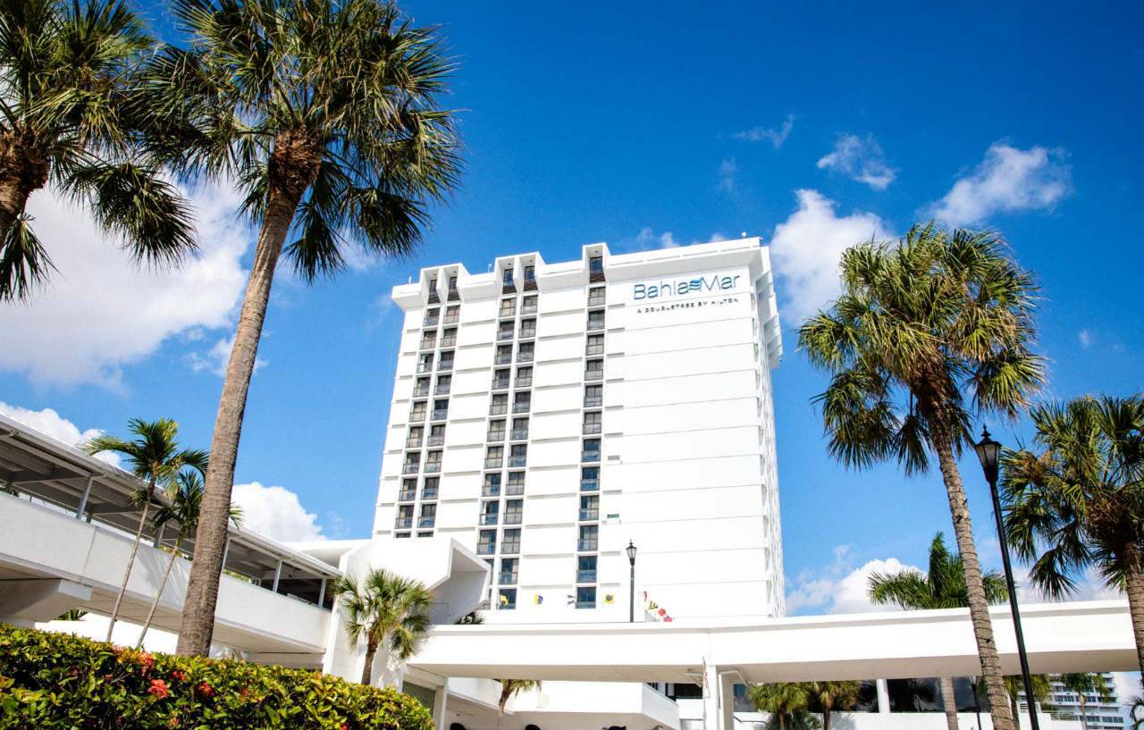 Bahia Mar Fort Lauderdale Beach - Doubletree By Hilton Hotel Bagian luar foto