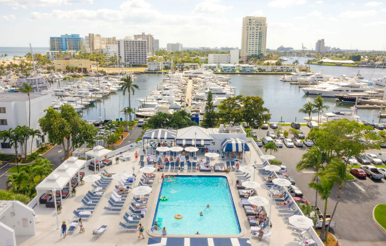 Bahia Mar Fort Lauderdale Beach - Doubletree By Hilton Hotel Bagian luar foto